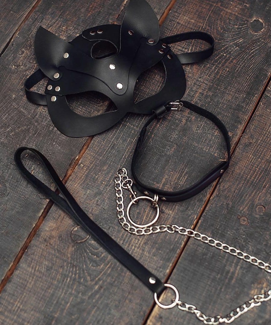 Set of Accessories "Noir Félin"