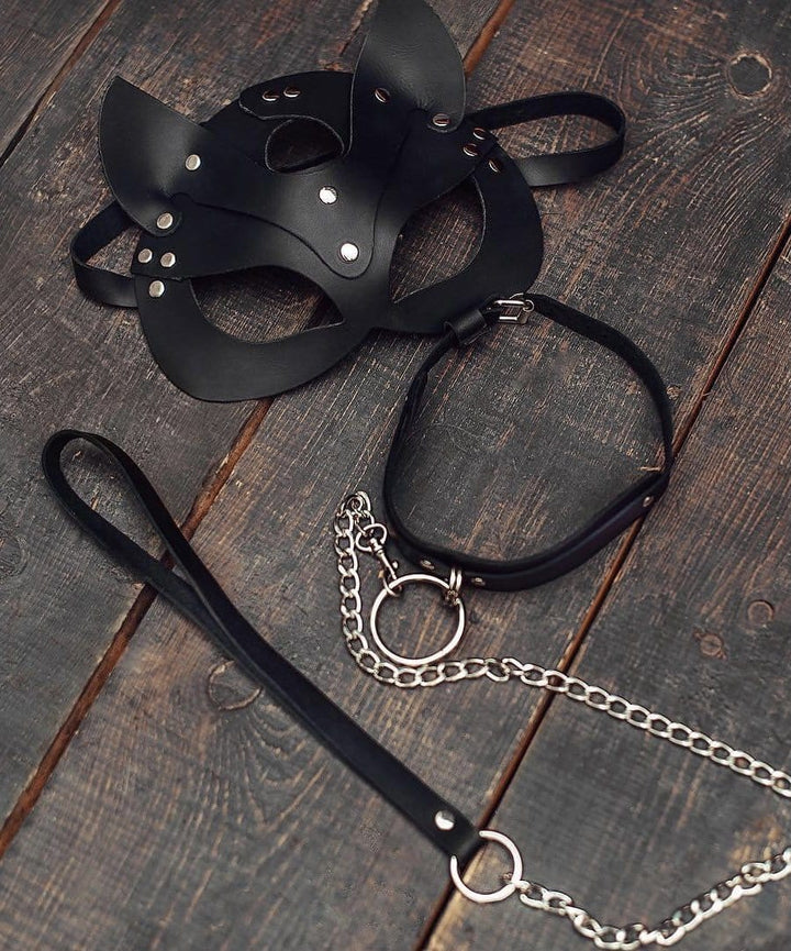 Set of Accessories "Noir Félin"
